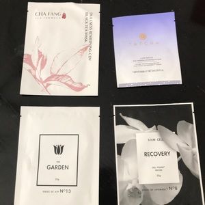 Lot of 4 face/eye masks